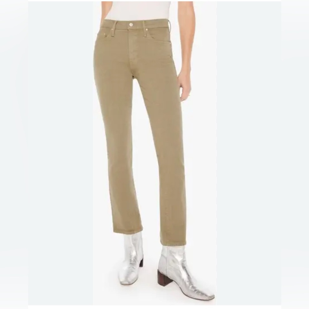 MOTHER The Hover Insider Mid Rise Bootcut Jeans